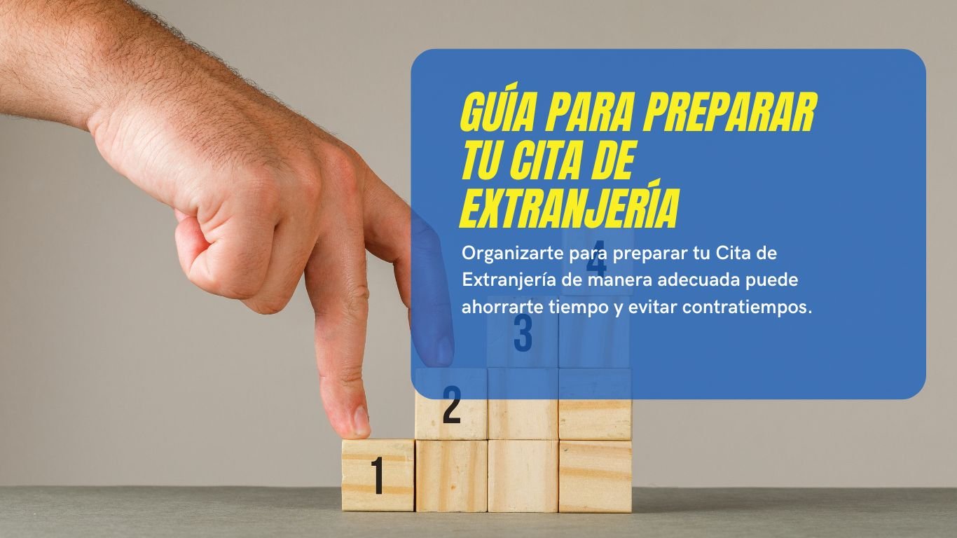 Guía para Preparar tu Cita de Extranjería: Requisitos y Pasos Importantes